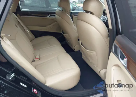 2015 Hyundai Genesis 3.8 из США, поврежденный, VIN KMHGN4JE6FU044213